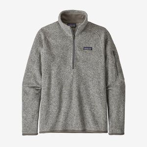 XS Gray Patagonia Women’s Better Sweater 1/4 Zip Fleece
